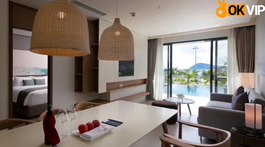 Nhân viên chia bài được ở căn hộ cao cấp đầy đủ đồ dùng tiện nghi miễn phí